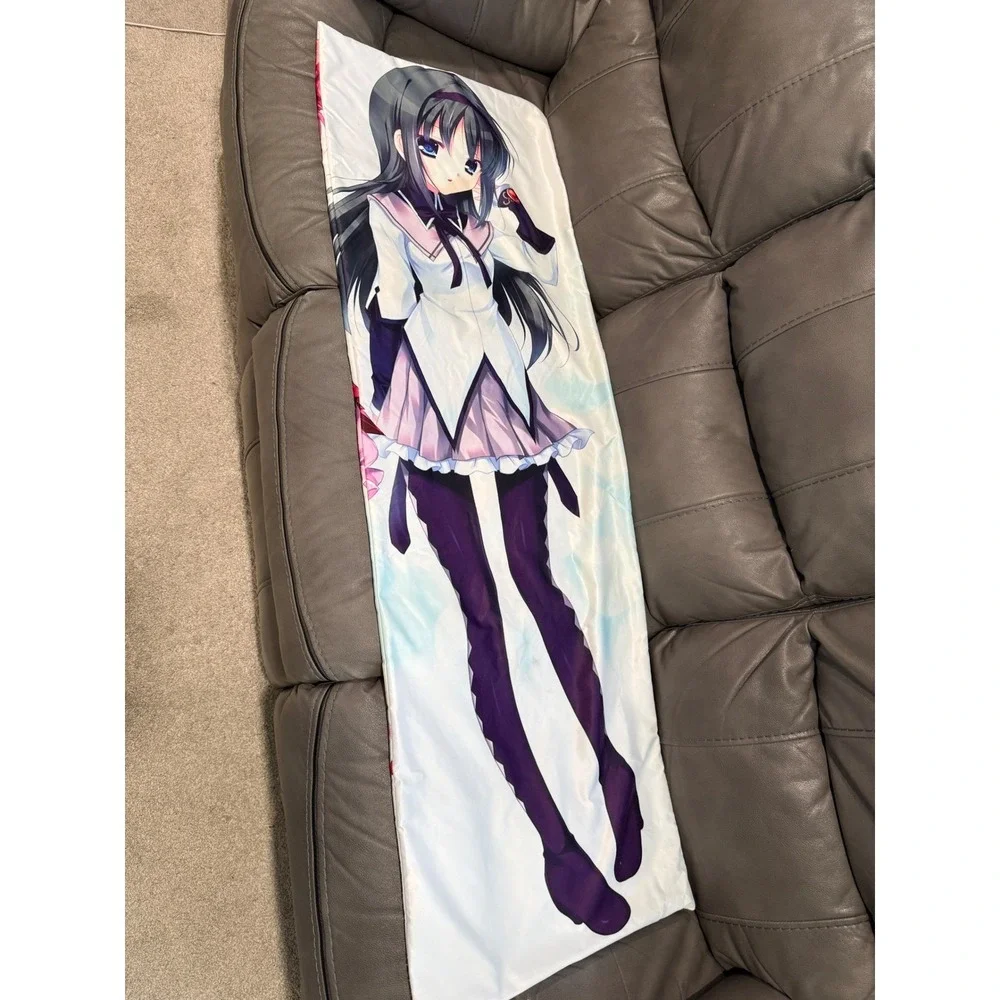 Madoka Magica Dakimakura‎ Body Pillowcase Madoka & Homura Double Sided 59x18.5